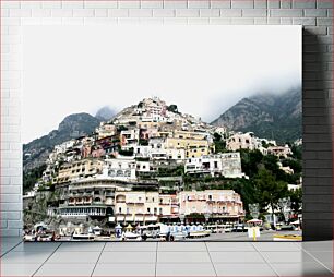 Πίνακας, Colorful Italian Coastal Town Πολύχρωμη ιταλική παράκτια πόλη