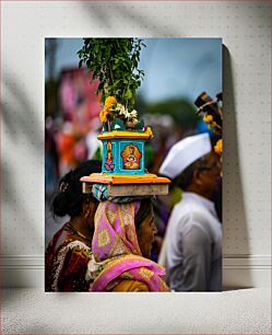 Πίνακας, Colorful Traditional Ceremony Πολύχρωμη Παραδοσιακή Τελετή