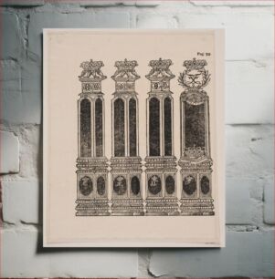 Πίνακας, Columns of triumph by unknown