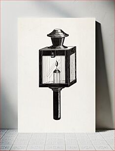 Πίνακας, Concord Stage Lamp (1936) by Florence Huston