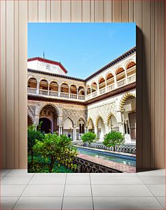 Πίνακας, Courtyard of Historical Building Αυλή Ιστορικού Κτηρίου