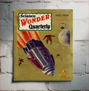 Πίνακας, Cover of the Fall 1929 issue of Science Wonder Quarterly