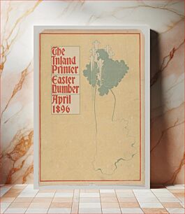 Πίνακας, Cover: The Inland Printer, The Easter Number