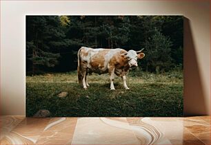 Πίνακας, Cow in the Forest Αγελάδα στο δάσος