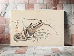 Πίνακας, Crayfish (1830s) by Yamada Hogyoku