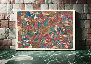 Πίνακας, Crazy Quilt (ca.1938) by Charlotte Winter