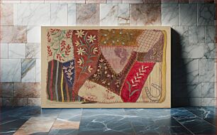 Πίνακας, Crazy Quilt (ca. 1940) by Edith Magnette