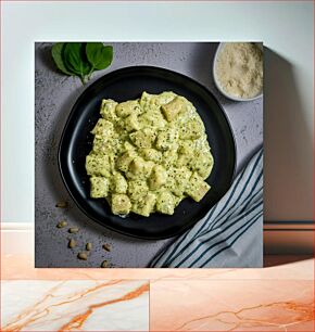 Πίνακας, Creamy Herb Pasta Κρεμώδη Βότανα Ζυμαρικά