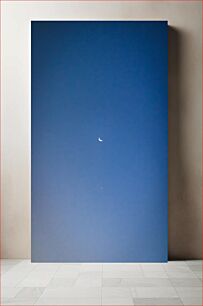 Πίνακας, Crescent Moon in Twilight Sky Ημισέληνος στον ουρανό του λυκόφωτος