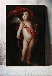 Πίνακας, Cupid with his bow, 1648 - 1659, Frans Wouters