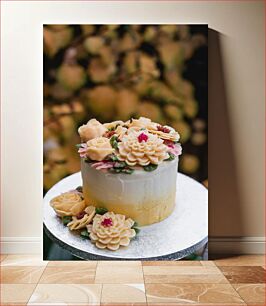 Πίνακας, Decorative Floral Cake Διακοσμητικό Floral Cake