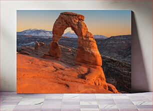 Πίνακας, Delicate Arch at Sunset Λεπτή αψίδα στο ηλιοβασίλεμα