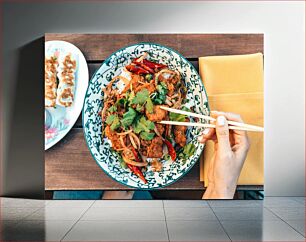 Πίνακας, Delicious Asian Cuisine Νόστιμη ασιατική κουζίνα