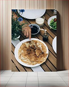 Πίνακας, Delicious Pancake Breakfast Νόστιμο πρωινό Pancake