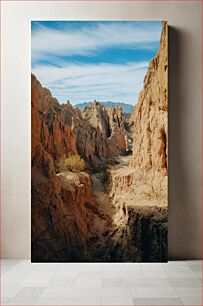 Πίνακας, Desert Canyon Landscape Τοπίο Φαράγγι της Ερήμου