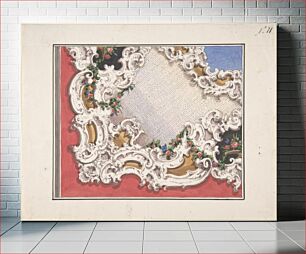 Πίνακας, Design for a Ceiling, Anonymous, Italian, 19th century