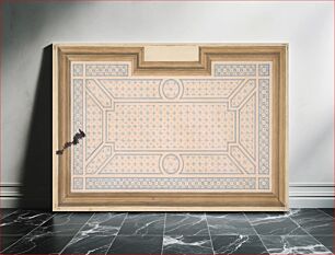 Πίνακας, Design for a ceiling by Jules Edmond Charles Lachaise and Eugène Pierre Gourdet