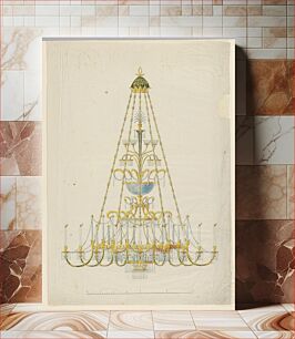 Πίνακας, Design for a Chandelier