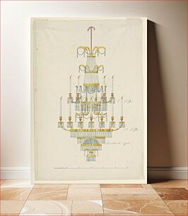 Πίνακας, Design for a Chandelier