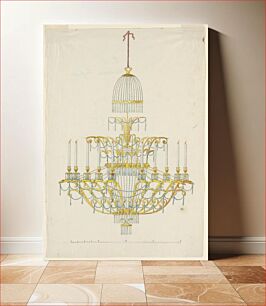 Πίνακας, Design for a Chandelier