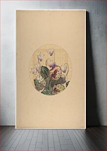 Πίνακας, Design for a Plate with Cyclamens