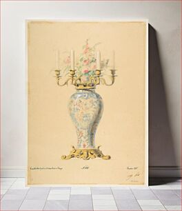 Πίνακας, Design for a Vase with Candelabra