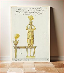 Πίνακας, Design for an Andiron, Luigi Righetti