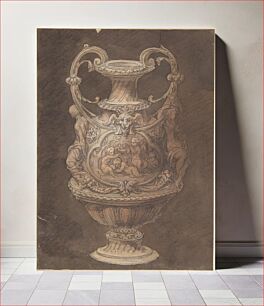 Πίνακας, Design for an Urn with Four Putti in Central Cartouche