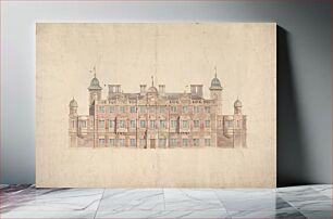 Πίνακας, Design for Kelham Hall, Nottinghamshire: Garden Elevation