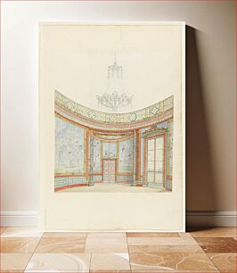 Πίνακας, Design for the Decoration of the Saloon, Royal Pavillion, Brighton by Frederick Crace