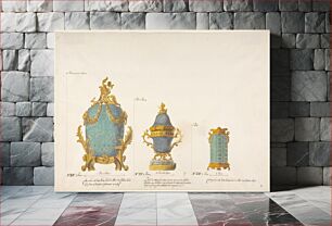 Πίνακας, Design for Three Vases