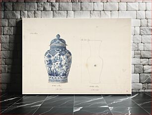 Πίνακας, Design for Two Vases