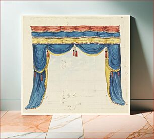 Πίνακας, Design for Window Drapery, Frederick Crace