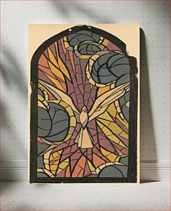 Πίνακας, Design of glass window iii., Jan Novák