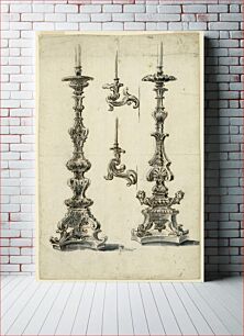 Πίνακας, Designs for Altar Candlesticks and Candle Brackets