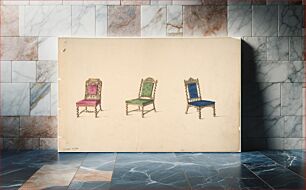 Πίνακας, Designs for Three Chairs with Turned Legs and Backs