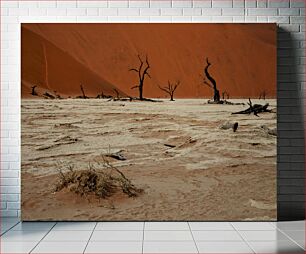 Πίνακας, Desolate Desert Landscape Έρημο ερημικό τοπίο