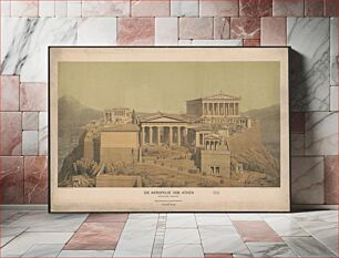 Πίνακας, Die Akropolis von Athen [The Acropolis from Athens]