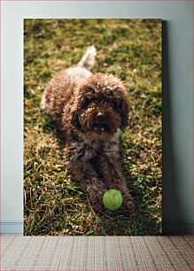 Πίνακας, Dog with a Tennis Ball Σκύλος με μπάλα του τένις