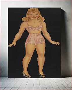 Πίνακας, Dot paper doll