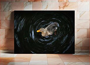 Πίνακας, Duckling in the Water Παπάκι στο νερό