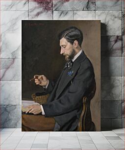 Πίνακας, Edmond Maître (1869) by Frédéric Bazille