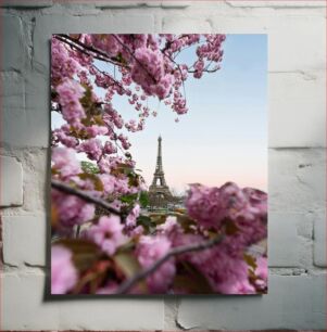 Πίνακας, Eiffel Tower with Cherry Blossoms Πύργος του Άιφελ με άνθη κερασιάς