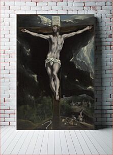 Πίνακας, El Greco's Christ on the Cross (1600–1610)