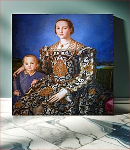 Πίνακας, Eleanor of Toledo with her son Giovanni de' Medici by Agnolo Bronzino