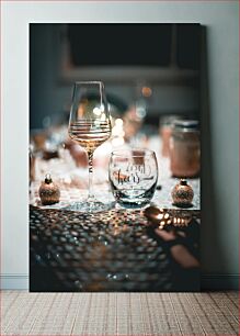 Πίνακας, Elegant Dinner Setup Κομψή ρύθμιση δείπνου