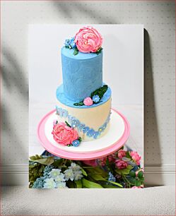 Πίνακας, Elegant Floral Cake Κομψό Floral Cake