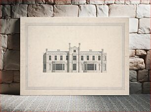 Πίνακας, Elevation of a Proposed Design for Cambridge Colleges