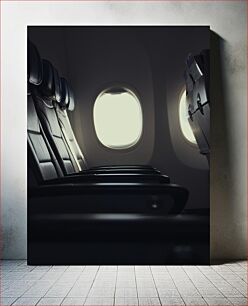 Πίνακας, Empty Airplane Seats Άδεια καθίσματα αεροπλάνου