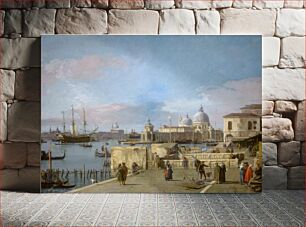 Πίνακας, Entrance to the Grand Canal from the Molo, Venicw (1742–1744) by Canaletto